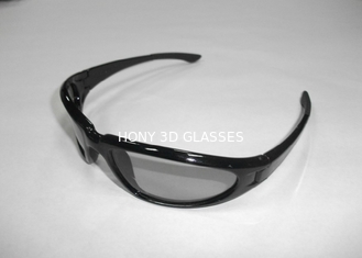 แว่นตาแบบพาสซีฟแบบทึบ Polarized Real D 3D แว่นตาสำหรับภาพยนตร์และโรงภาพยนตร์
